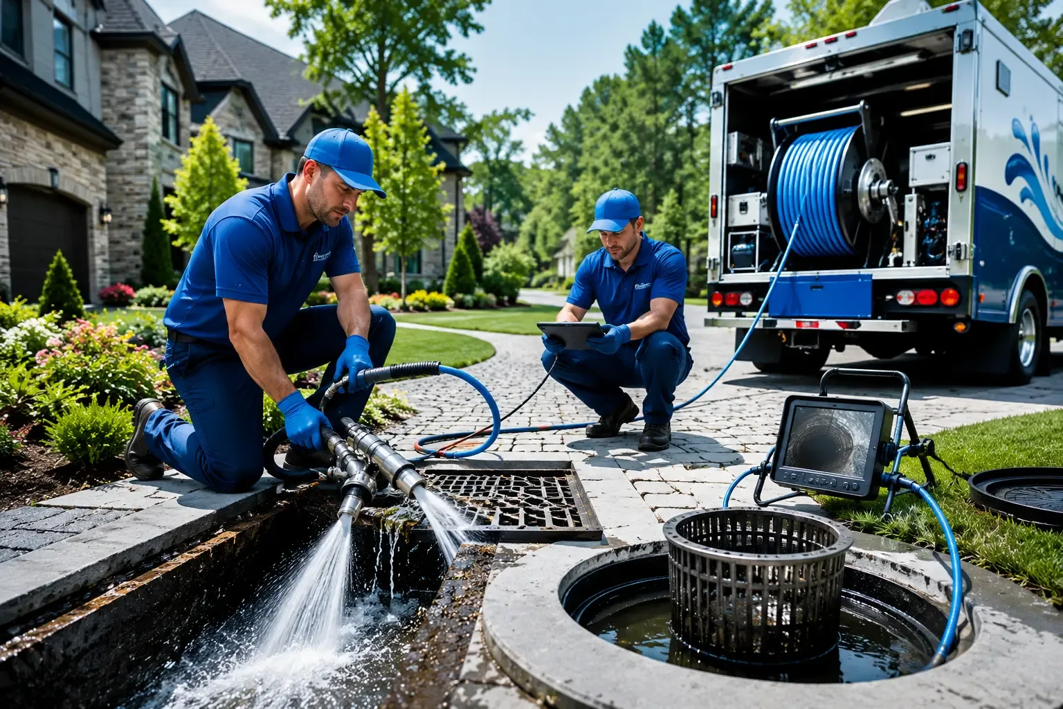 Local outdoor drain cleaning professionals in Brownstown, IN