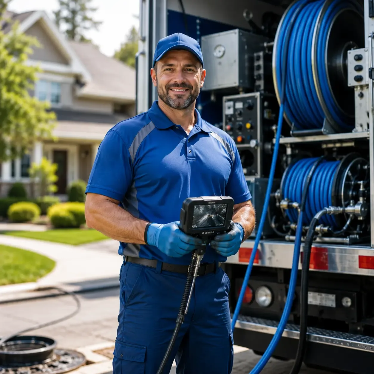 Local outdoor drain cleaning specialists in Brownstown, IN
